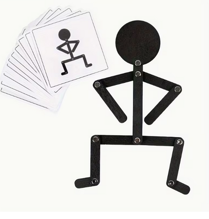 Versatile Activity Little Wooden Man