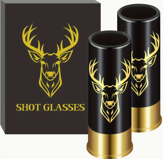 Buck Up! Deer Head Shot Glasses