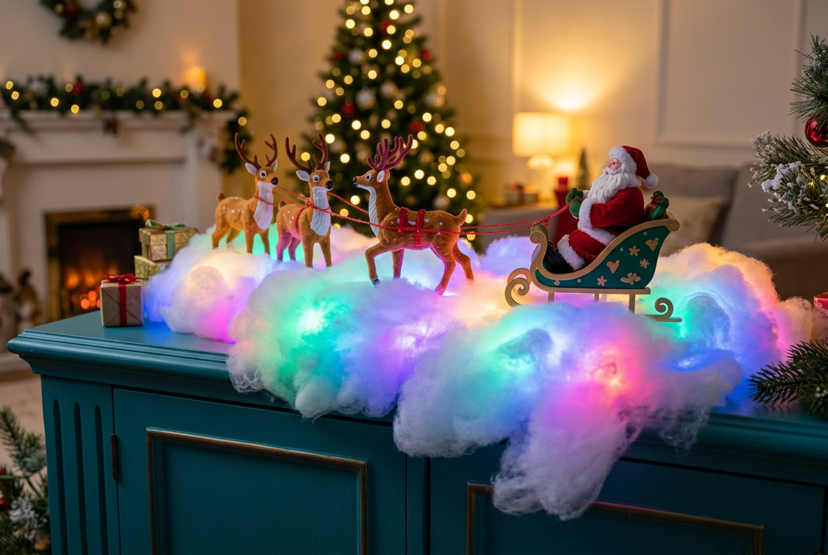 DIY Cloud Light Cabinet