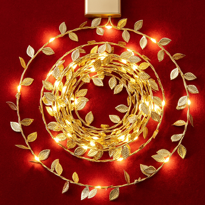 Golden Leaf Lights Product Shot