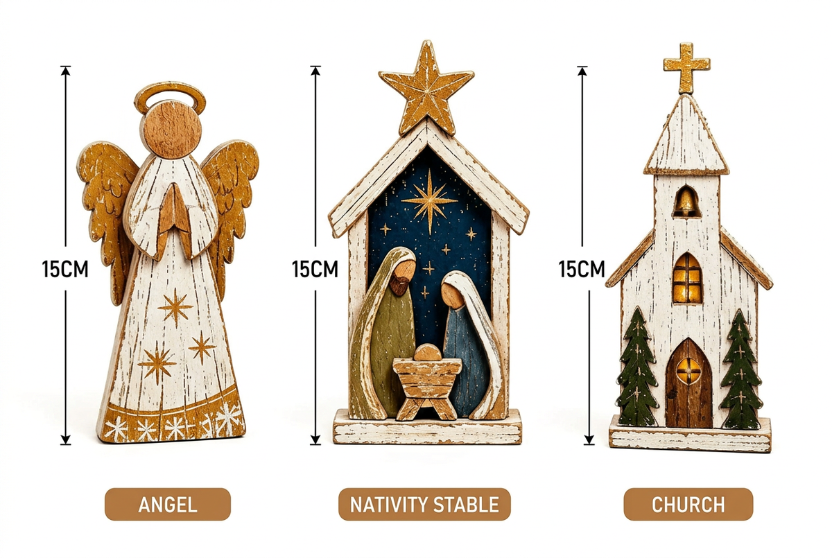 Holy Family Nativity Dimensions
